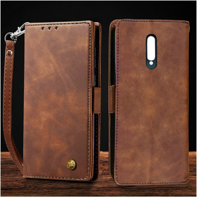 Oneplus 7 Pro Premium PU Leather Wallet flip Cover Case By Excelsior