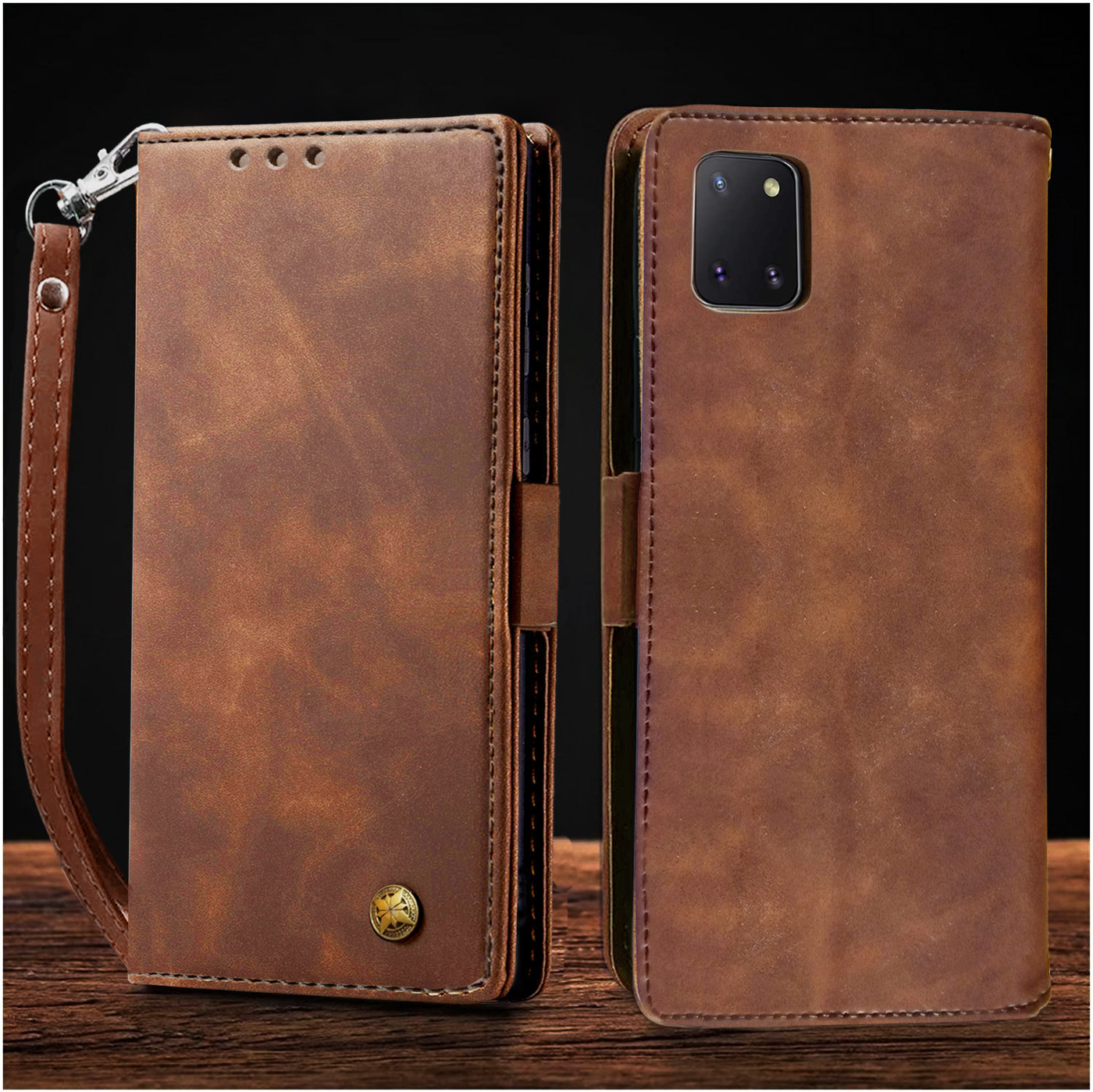 Samsung Galaxy Note 10 Lite Premium PU Leather Wallet flip Cover Case By Excelsior