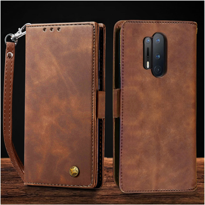 Oneplus 8 Pro Premium PU Leather Wallet flip Cover Case By Excelsior