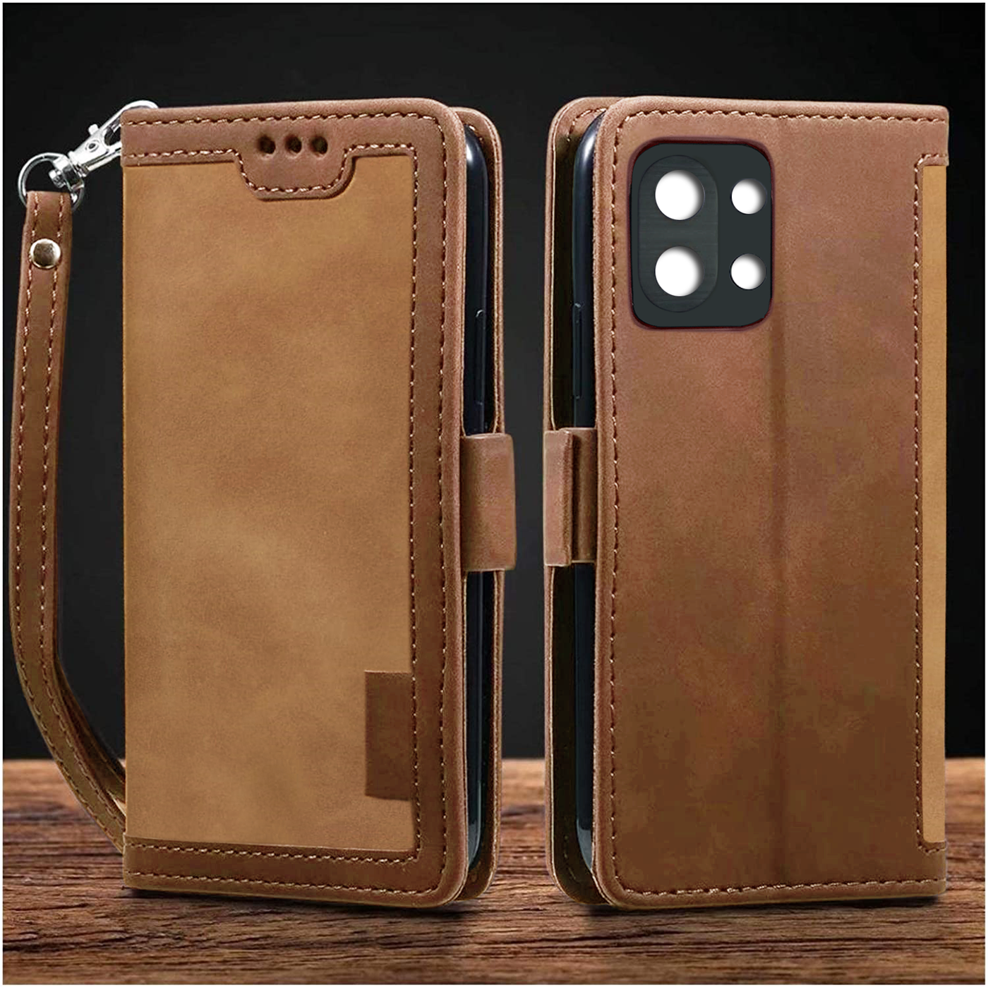 Excelsior Premium PU Leather Wallet flip Cover Case For Oppo Reno 8 5G