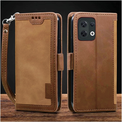 Excelsior Premium PU Leather Wallet flip Cover Case For Oppo Reno 8 5G