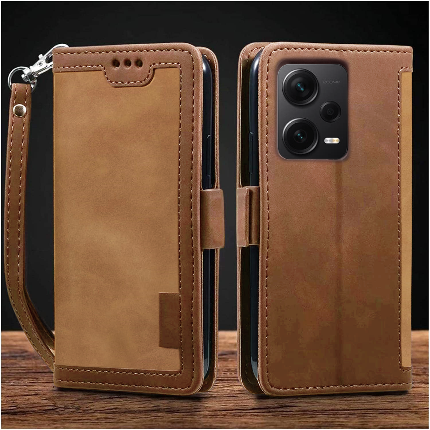 Xiaomi Redmi Note 12 Pro Plus 5G Premium PU Leather Wallet flip Cover Case By Excelsior