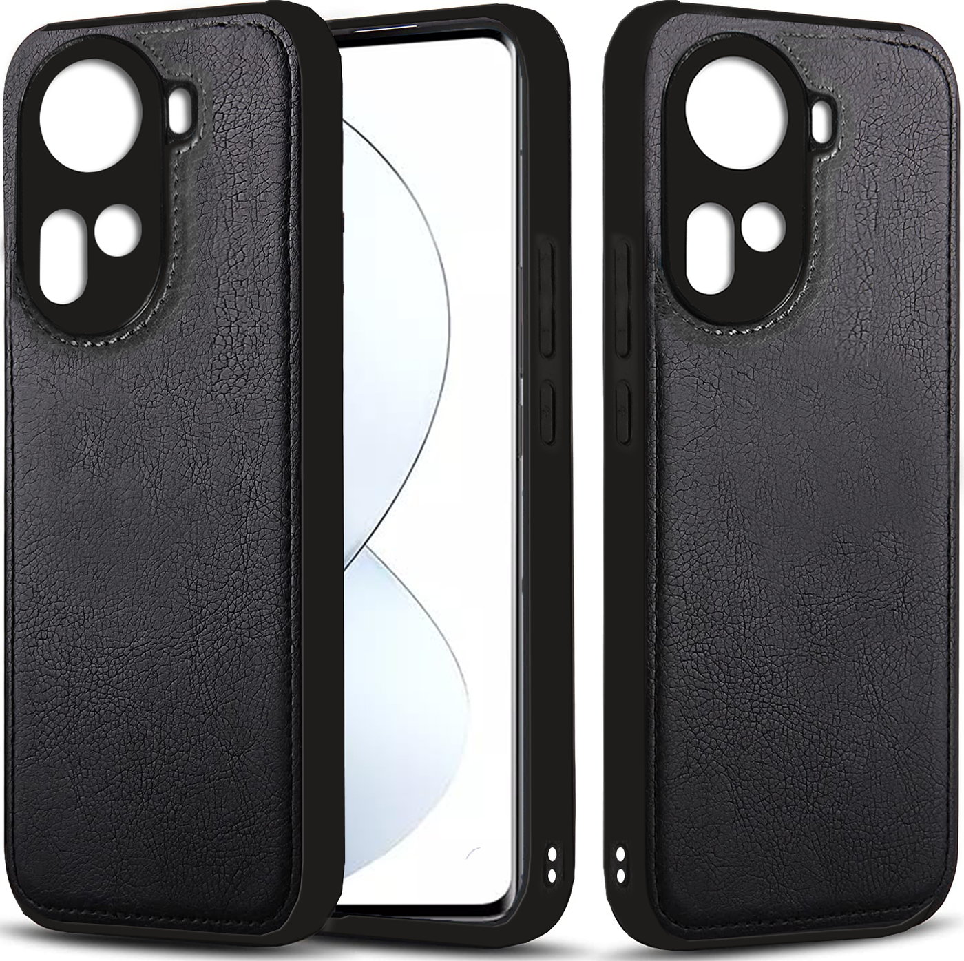 Oppo Reno 11 5G Premium PU Leather Back Cover Case By Excelsior