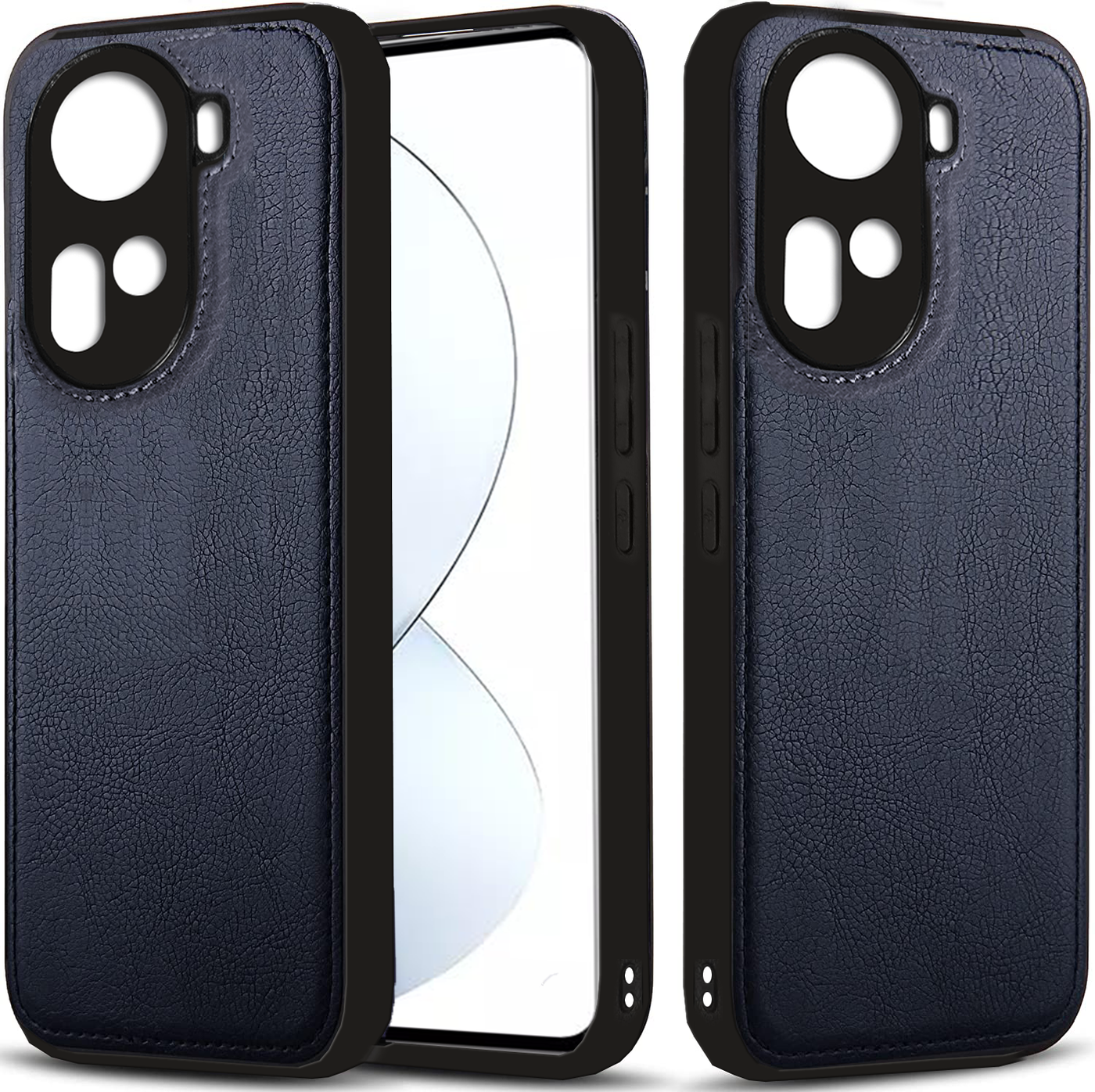 Oppo Reno 11 5G Premium PU Leather Back Cover Case By Excelsior