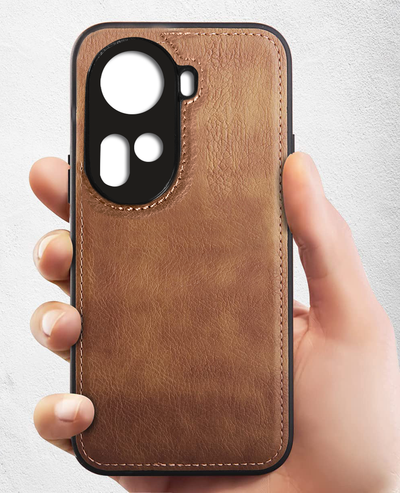 Oppo Reno 11 5G Premium PU Leather Back Cover Case By Excelsior