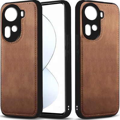 Oppo Reno 11 5G Premium PU Leather Back Cover Case By Excelsior