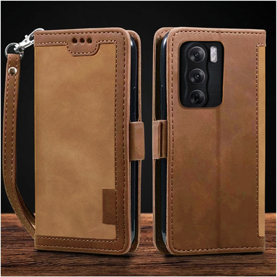 Oppo Reno 12 | 12 Pro 5G Premium Retro PU Leather Wallet flip Cover Case By Excelsior