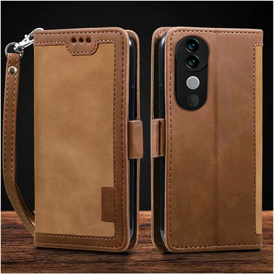 Vivo V40 | V40 Pro 5G Premium PU Leather Wallet flip Cover Case By Excelsior