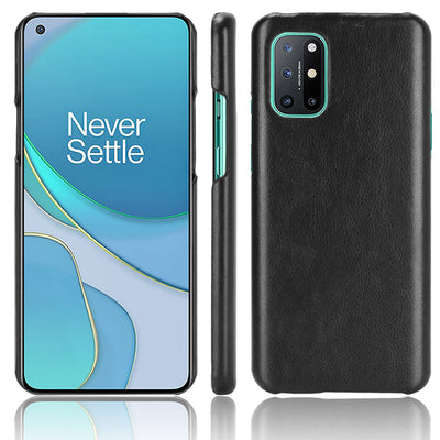 Excelsior Premium PU Leather Hard Back Cover case for Oneplus 8T